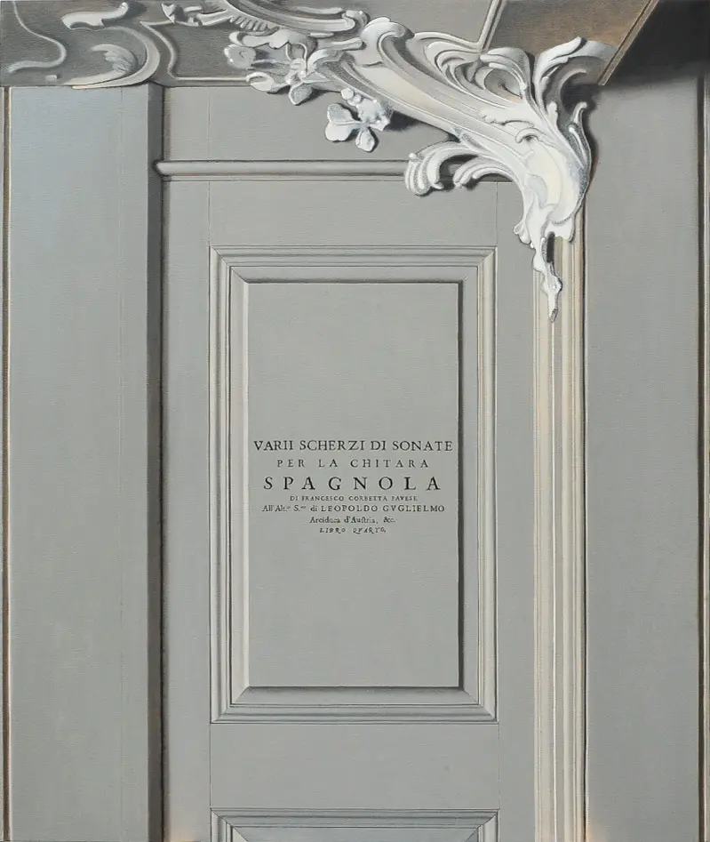 Varii scerzi di sonate 120 x 100 cm, Öl auf Leinwand (2014)